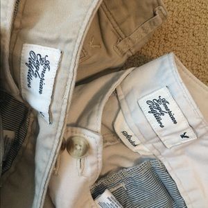American Eagle khaki pants. Size 6